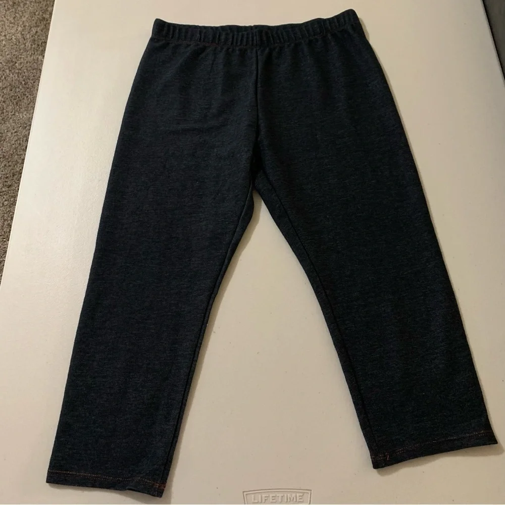 No Boundaries Soft Blue Denim Pull-On Leggings/Jeggings. Size M(7-9).
